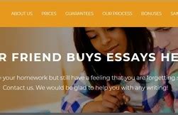 buy essay friend